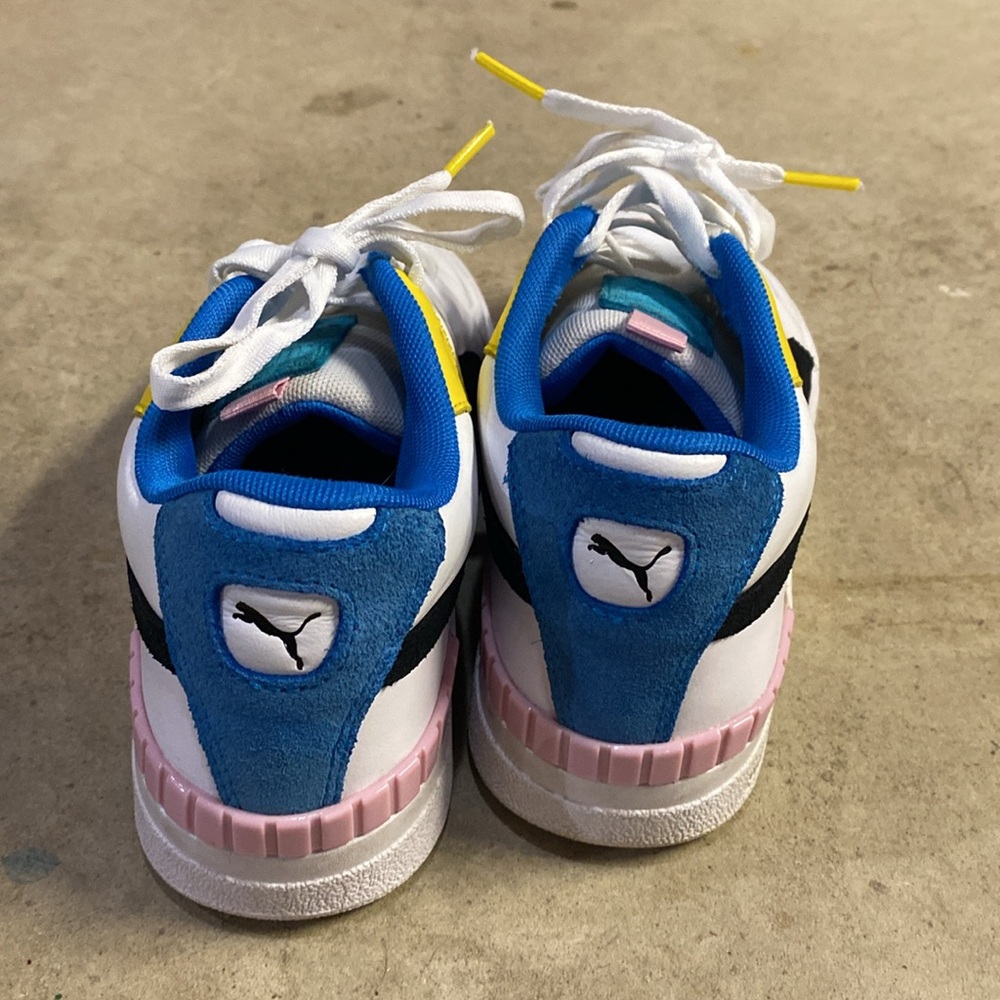 Puma White/muticolor Sneakers. - Picture 4 of 10